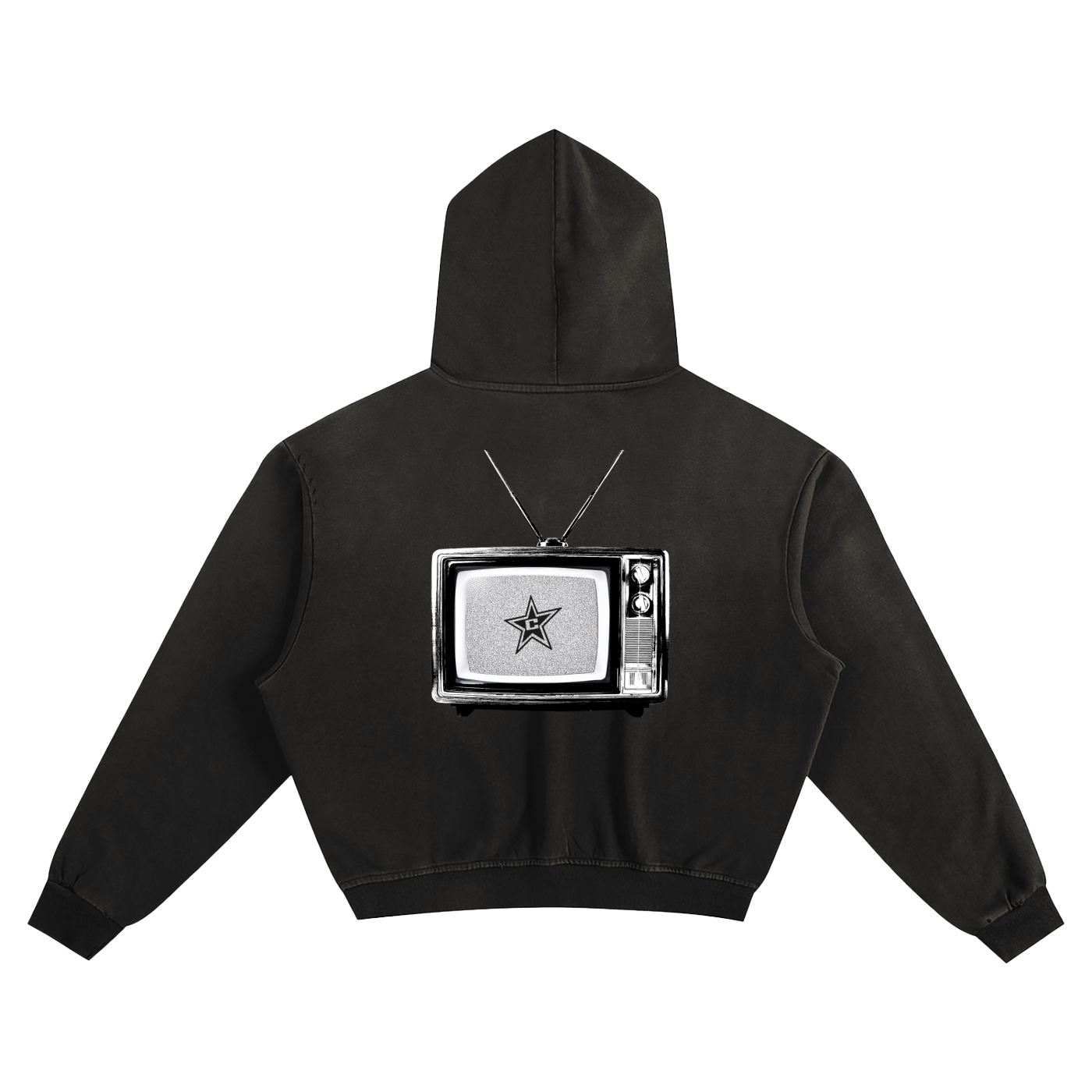 NO BROADCASTING PULL OVER HOODIE