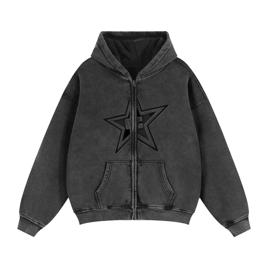 STAR LOGO ZIP-UP